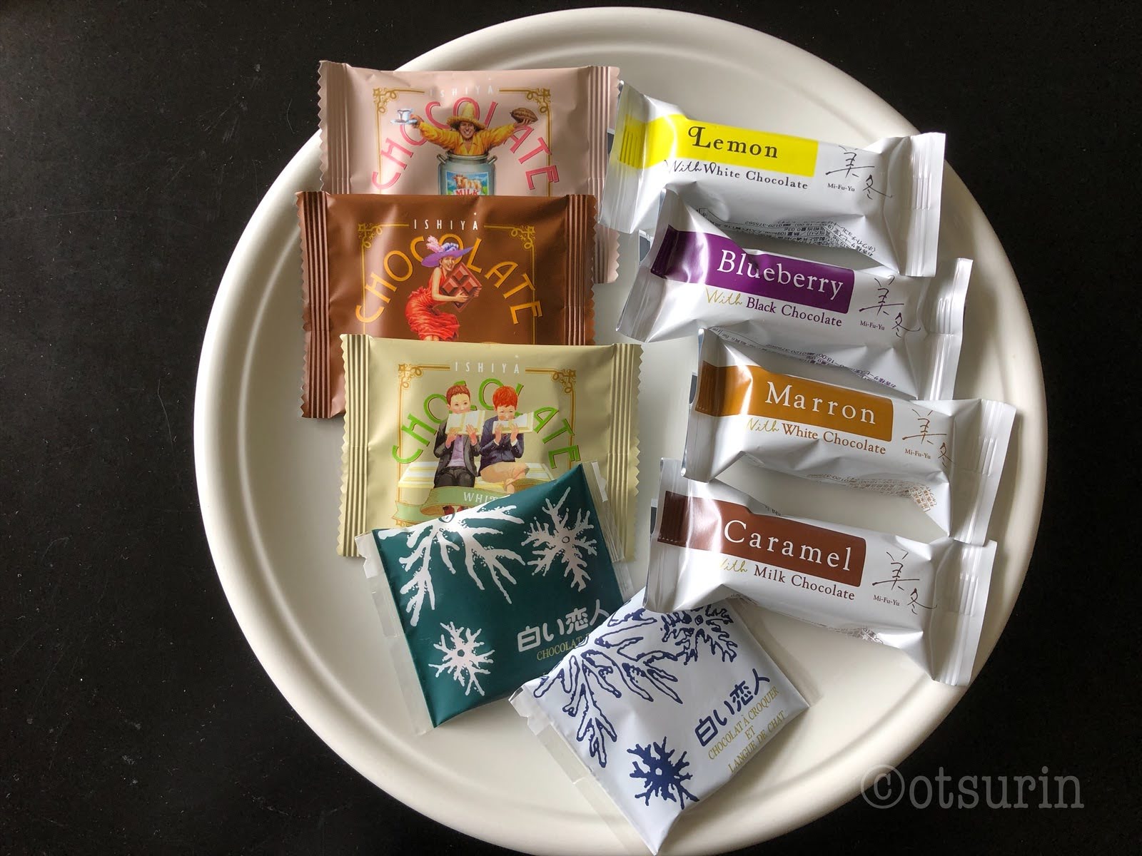 石屋製菓アリオ札幌のばら売り白い恋人と4種の味の美冬等 オツリナブログ