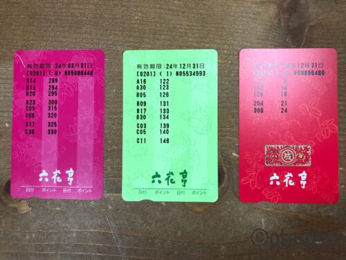 六花亭ポイントカード2023
